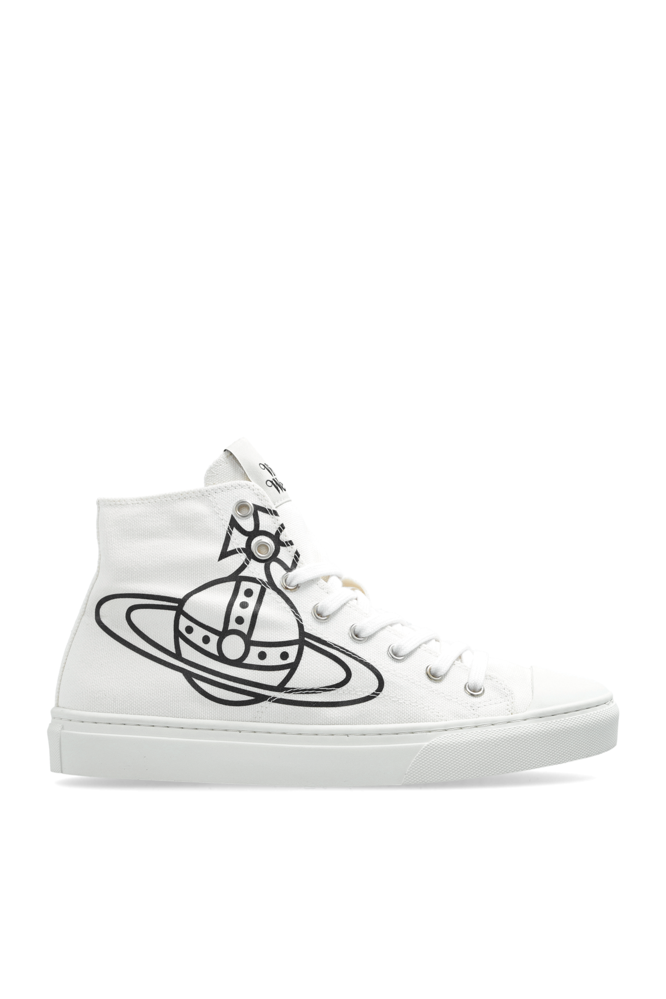 おしゃれ Vivienne Westwood  レザースニーカー ホワイト レザー（本革） ホワイト（白）系 Vivienne Westwood